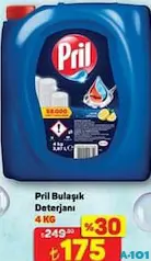 PRİL BULAŞIK DETERJANI 4 KG fiyat ve kampanya bilgisi